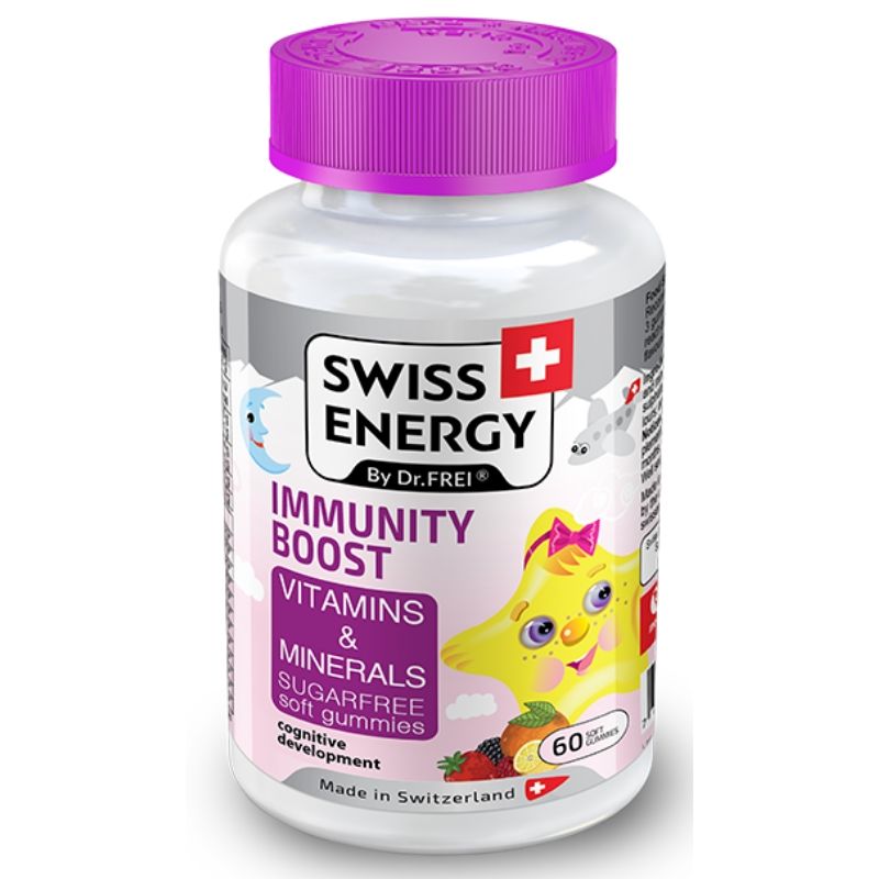 Swiss Energy Immunity Boost Vitamins And Minerals Sugar Free 60 Soft Gummies iHealth iHealth UAE