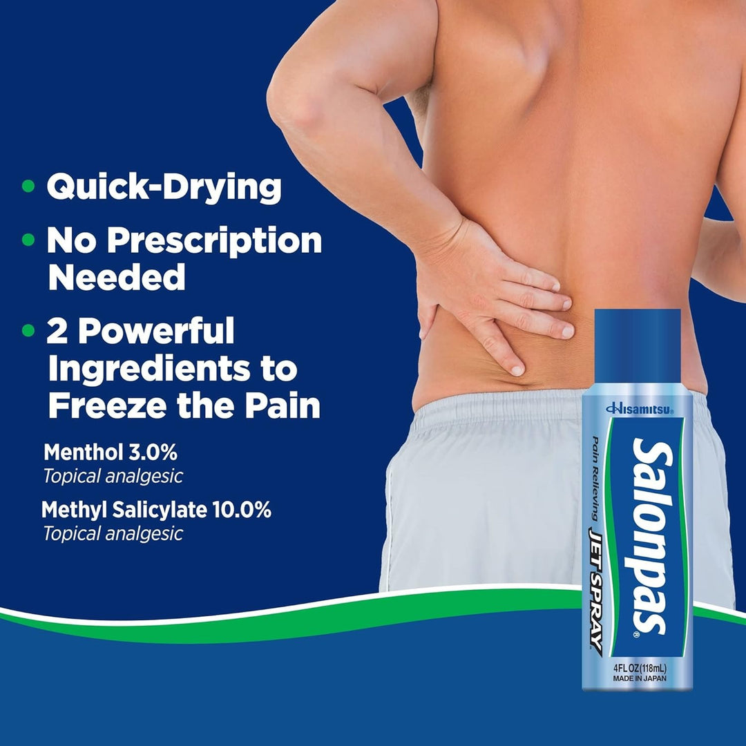 Salonpas Pain Relieving Jet Spray