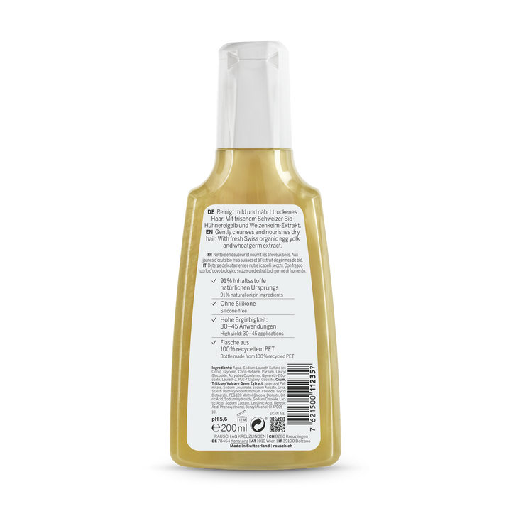 Shampoo olio uovo rausch 200 ml