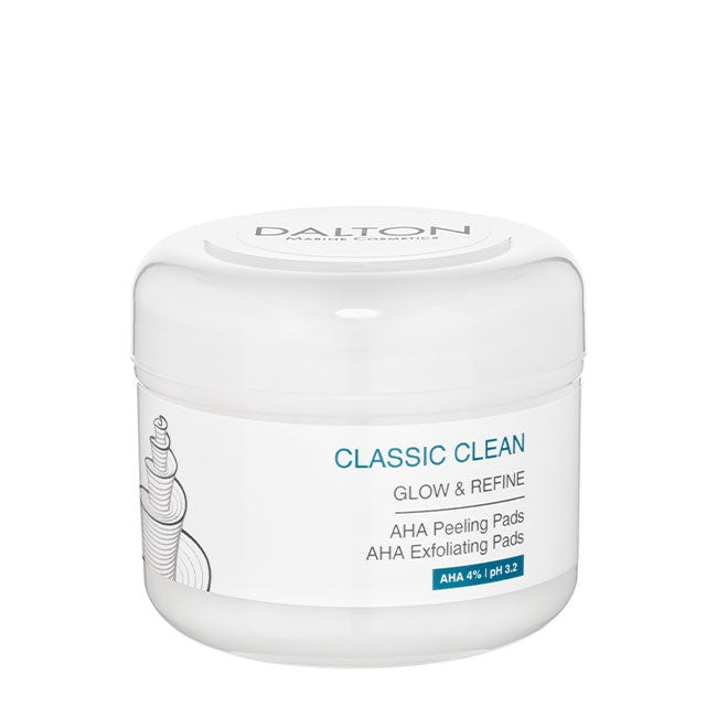 DALTON CLASSIC CLEAN AHA EXFOLIATING PADS 40'S