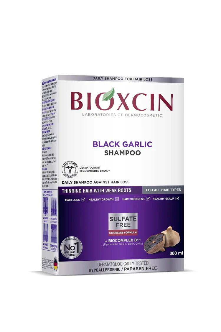 Bioxcin Black Garlic Shampoo 300ml