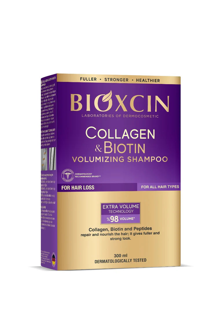 Bioxcin Collagen & Biotin Shampoo 300ml