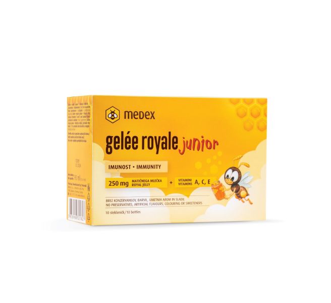 Medex Junior Gelée Royale 10 Bottles-9Ml