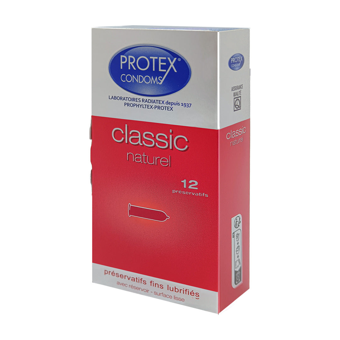 Protex Condom Classic Naturel 6's and 12's – iHealth UAE