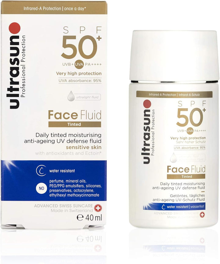 Ultrasun Gesichtsgetönter Honig Spf 50+ 50 ml