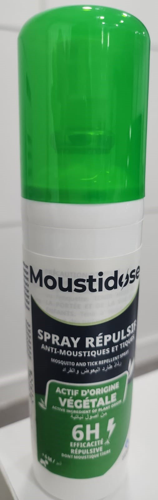 GILBERT MOUSTIDOSE REPELLENT SPRAY +06M (6H)100ML(vegetale)