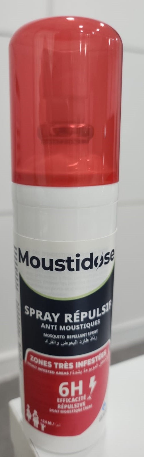 GILBERT MOUSTIDOSE REPELLENT SPRAY +24M (6H)100M(highly infested area)